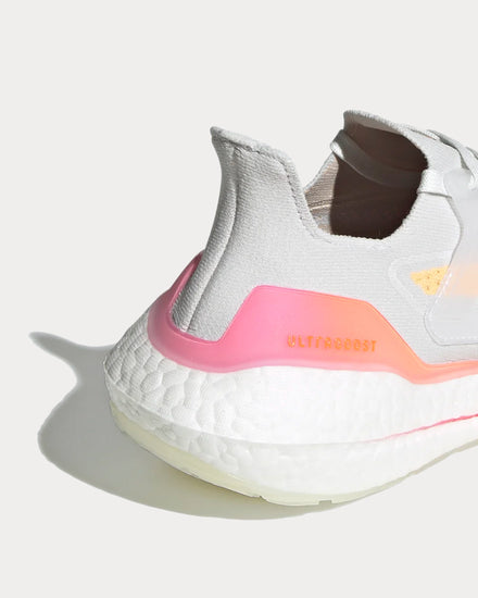 adidas gazelle silver green womens Adidas Women's Ultraboost 21 Crystal White / Crystal White / Acid Orange  Running Shoes