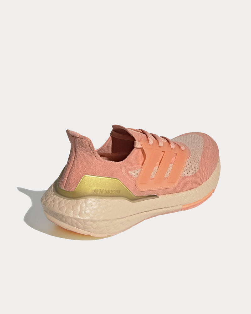 Adidas Ultraboost 21 Ambient Blush / Ambient Blush / Halo Blush Running Shoes - 3