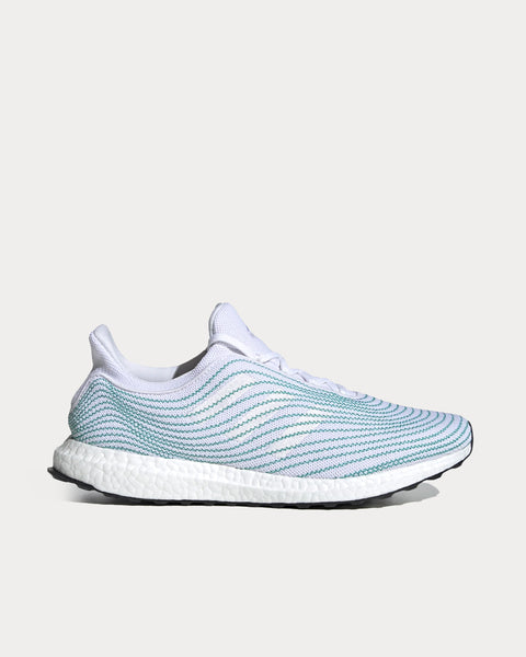 Adidas DNA Parley Cloud White Cloud White / Blue Spirit Running Shoes - Sneak in Peace