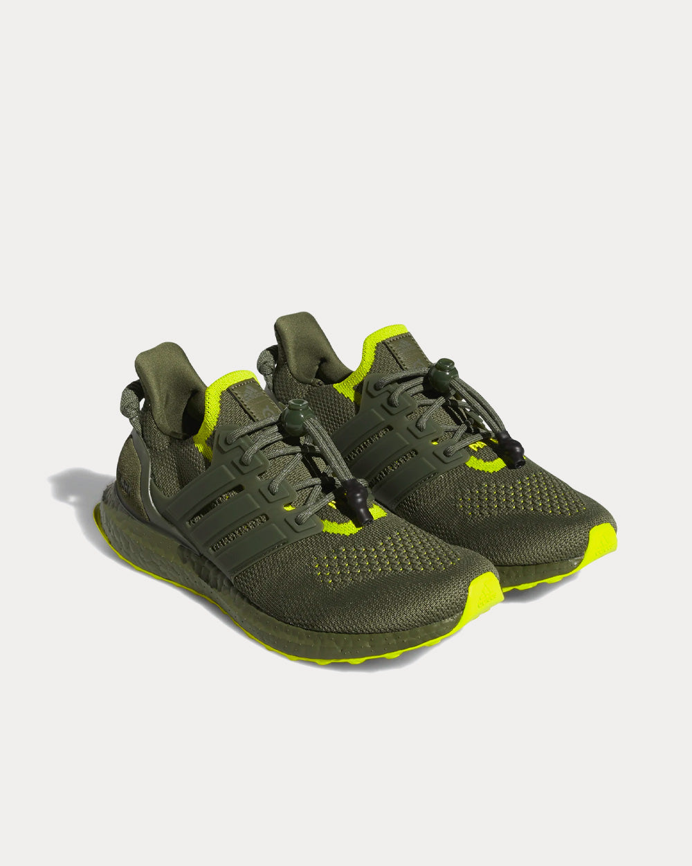 Adidas x Ivy Park - Ultra Boost Peleton Focus Olive / Focus Olive / Shock Slime Running Shoes
