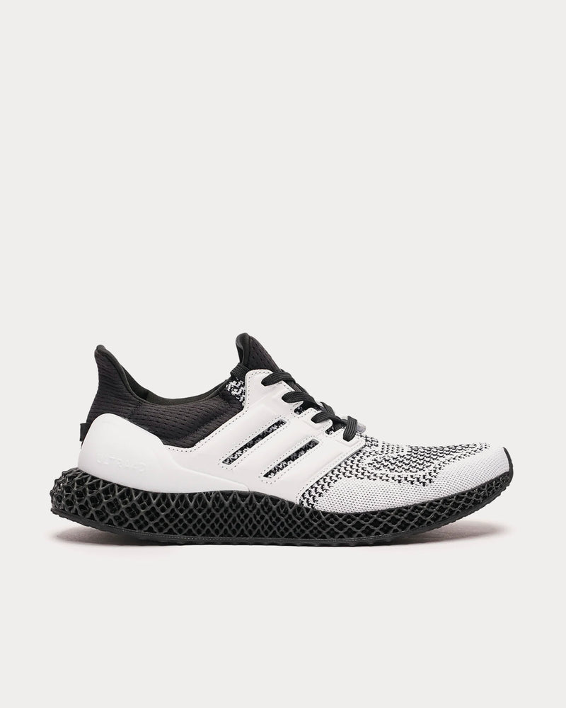 Adidas x SNS Ultra 4D White / Grey Running Shoes - 1