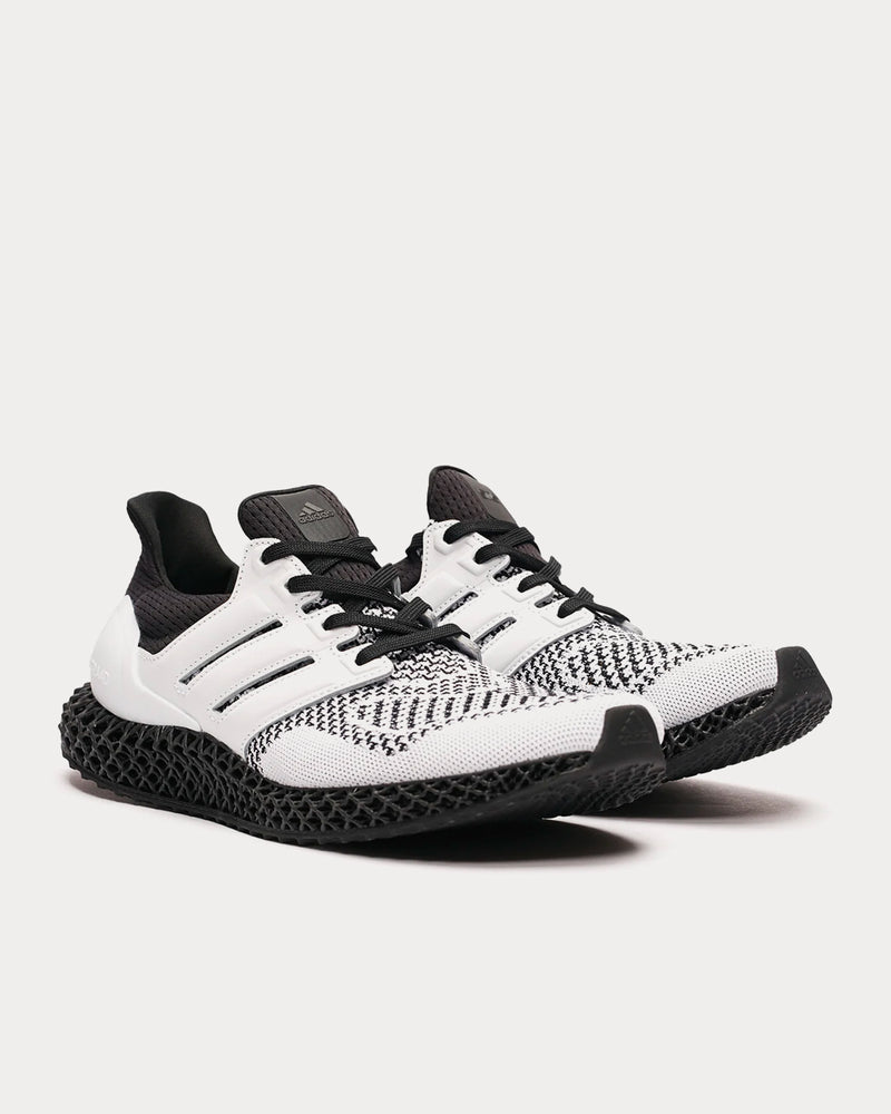 Adidas x SNS Ultra 4D White / Grey Running Shoes - 2