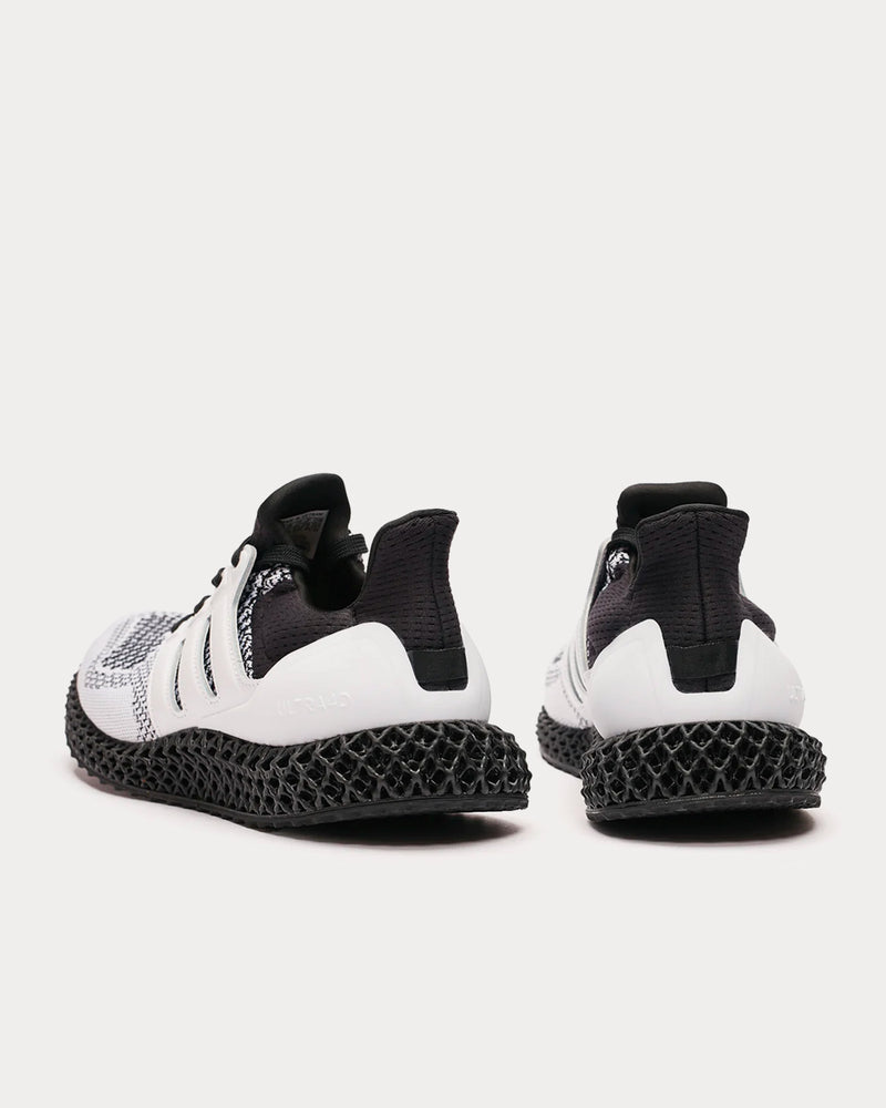 Adidas x SNS Ultra 4D White / Grey Running Shoes - 4