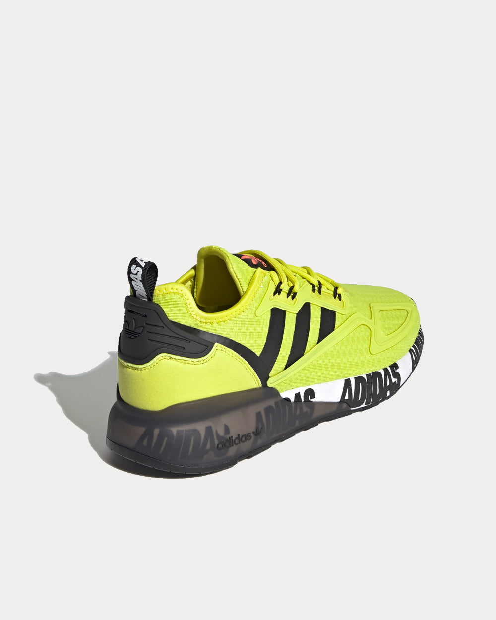 Adidas - ZX 2K Boost Acid Yellow Low Top Sneakers