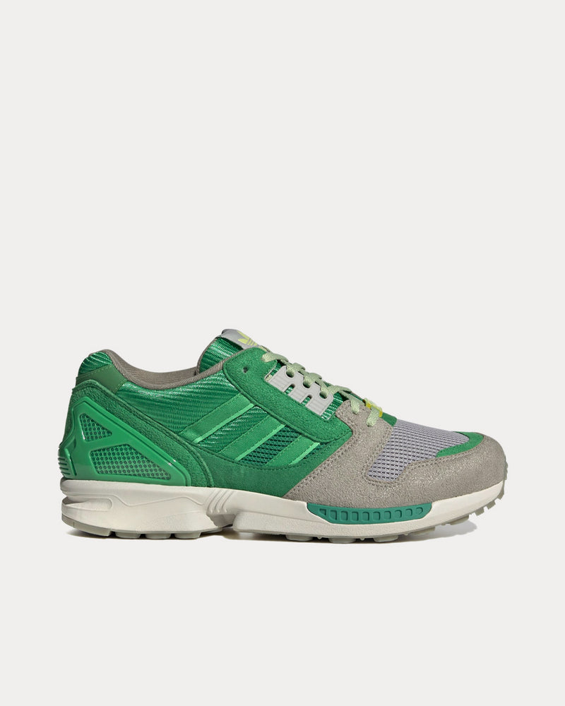 Adidas ZX 8000 Fresh Mint Tea Feather Grey / Aluminium / Green Low Top Sneakers - 1
