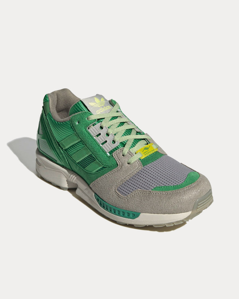 Adidas ZX 8000 Fresh Mint Tea Feather Grey / Aluminium / Green Low Top Sneakers - 3
