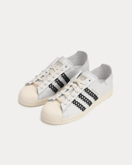 Adidas x Foot Industry Unisex Superstar White / Black Low Top Sneakers Adidas x Foot Industry Unisex Superstar White / Black Low Top Sneakers