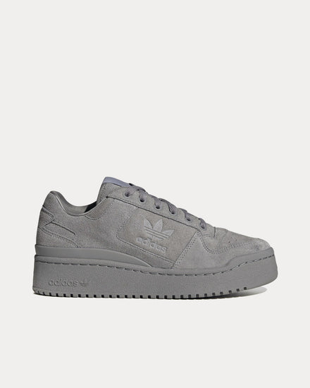 Adidas Women's Forum Bold Grey Three / Grey Three / Off White Low Top Sneakers Adidas Women's Forum Bold Grey Three / Grey Three / Off White Low Top Sneakers