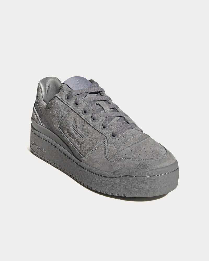 Adidas Forum Bold Grey Three / Grey Three / Off White Low Top Sneakers - 3