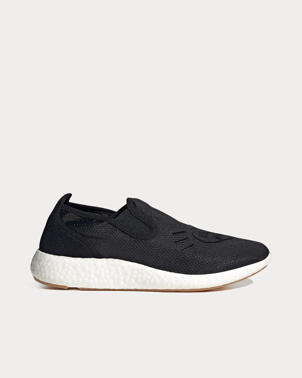Adidas x Human Made Men's Pure Core Black / Cloud White Slip On Sneakers