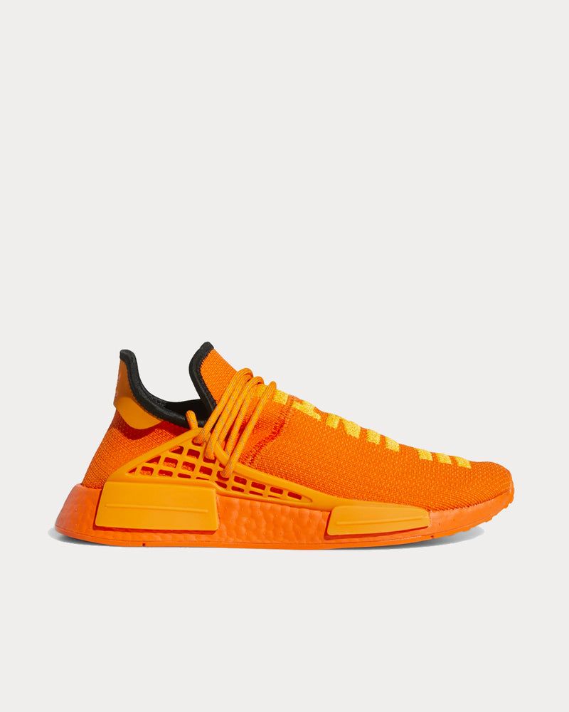 Adidas x Pharrell Williams Men's HU NMD Orange / Bright Orange / Core Black Low Top Sneakers