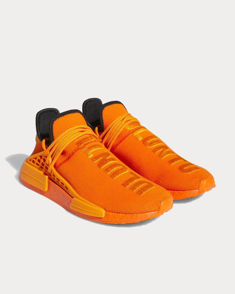 Adidas x Pharrell Williams HU NMD Orange / Bright Orange / Core Black Low Top Sneakers - 2
