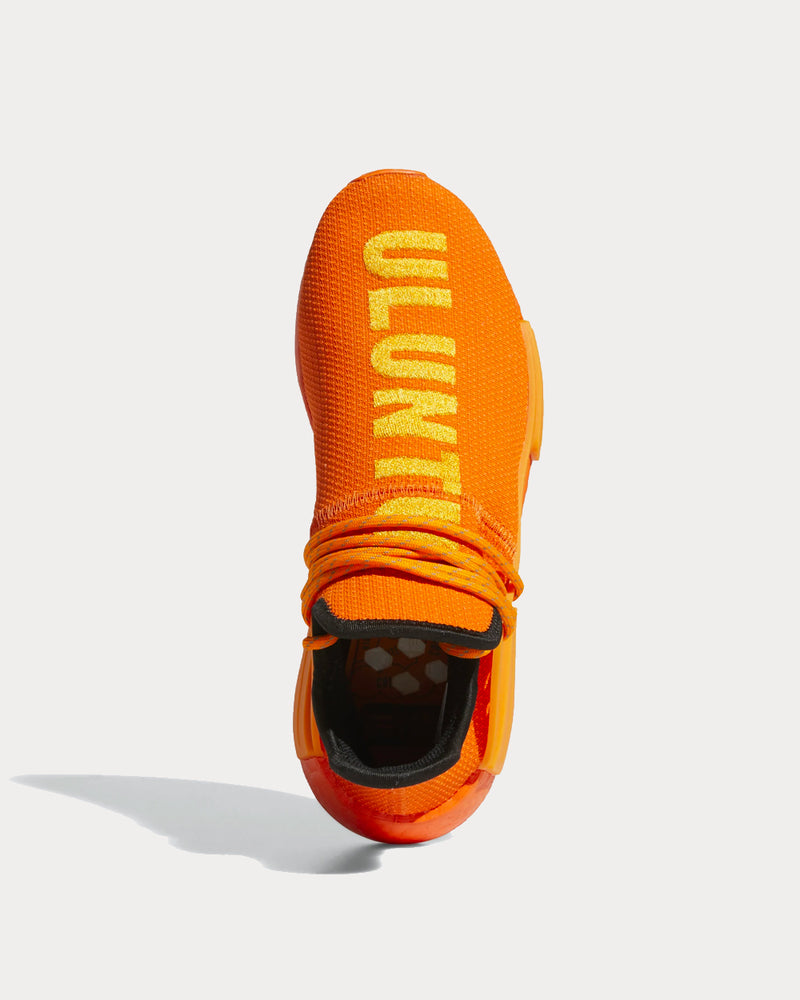 Adidas x Pharrell Williams HU NMD Orange / Bright Orange / Core Black Low Top Sneakers - 3