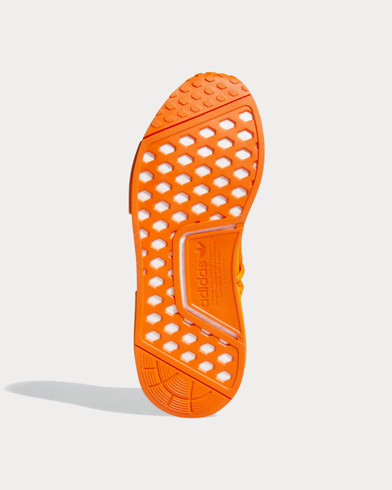 Adidas x Pharrell Williams HU NMD Orange / Bright Orange / Core Black Low Top Sneakers - 4