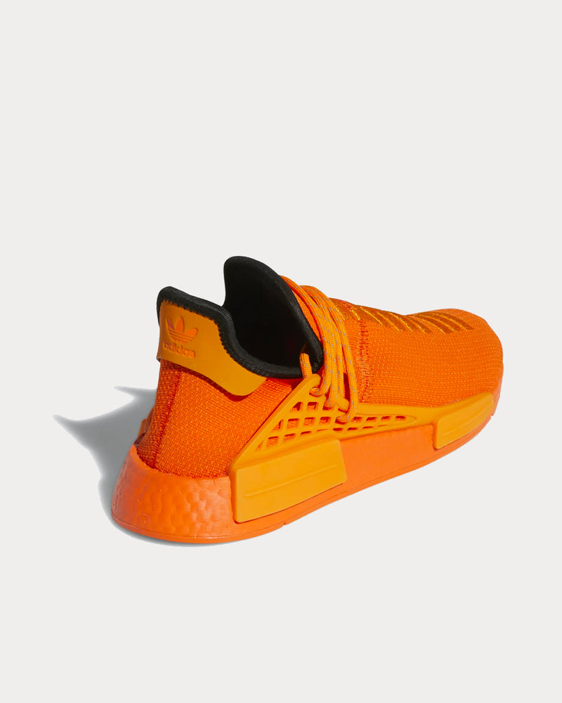 Adidas x Pharrell Williams HU NMD Orange / Bright Orange / Core Black Low Top Sneakers - 5