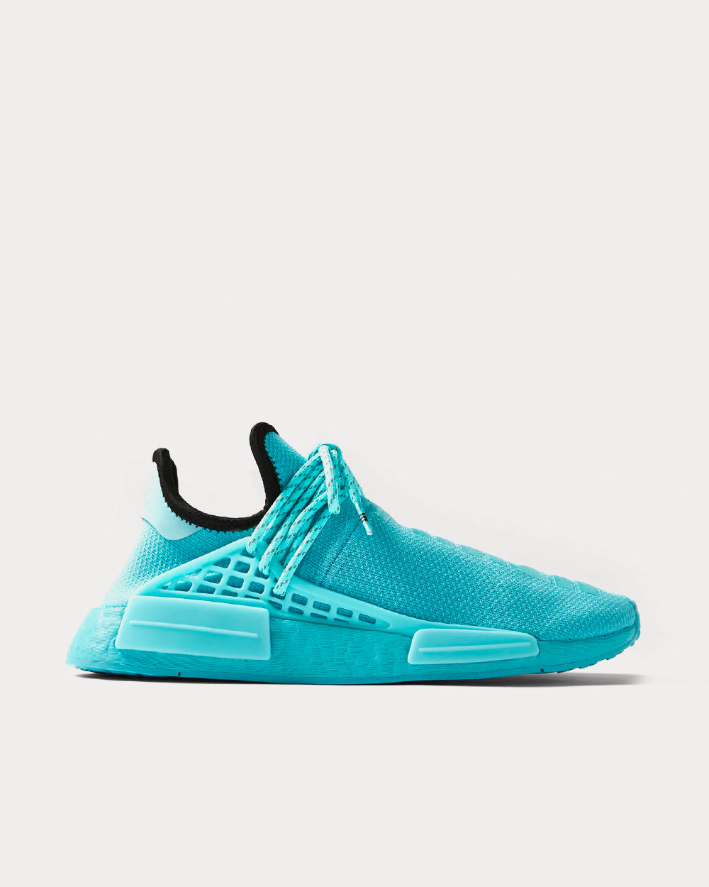 Adidas x Pharrell Williams HU NMD Clear Aqua / Light Aqua / Black Low Top  Sneakers - Sneak in Peace