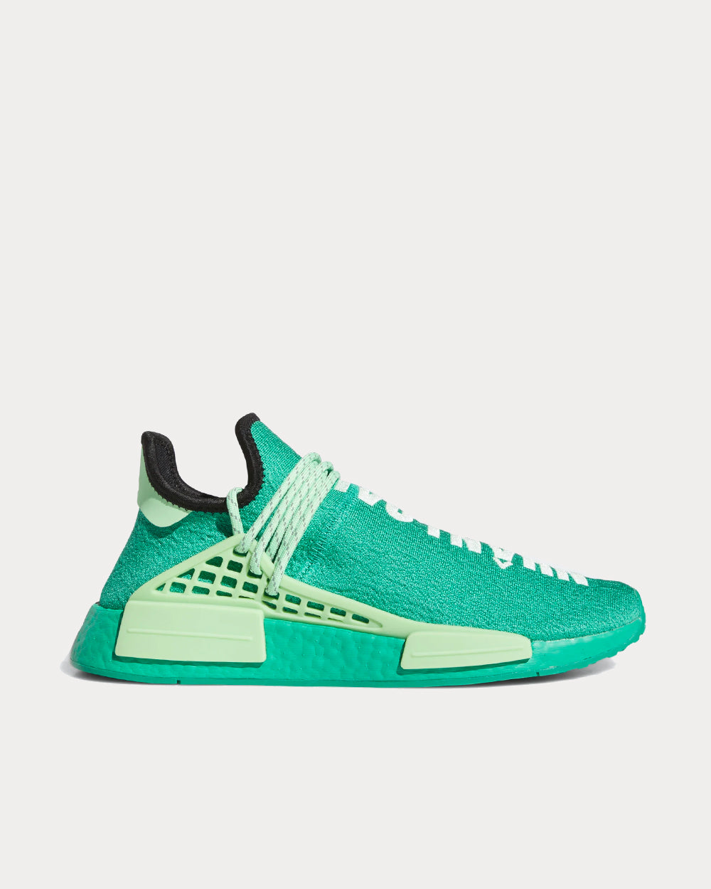 Adidas x Pharrell Williams - HU NMD Core Green Low Top Sneakers