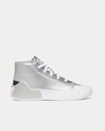 Adidas X Stella McCartney Metallic Treino Silver Running Shoes - 1