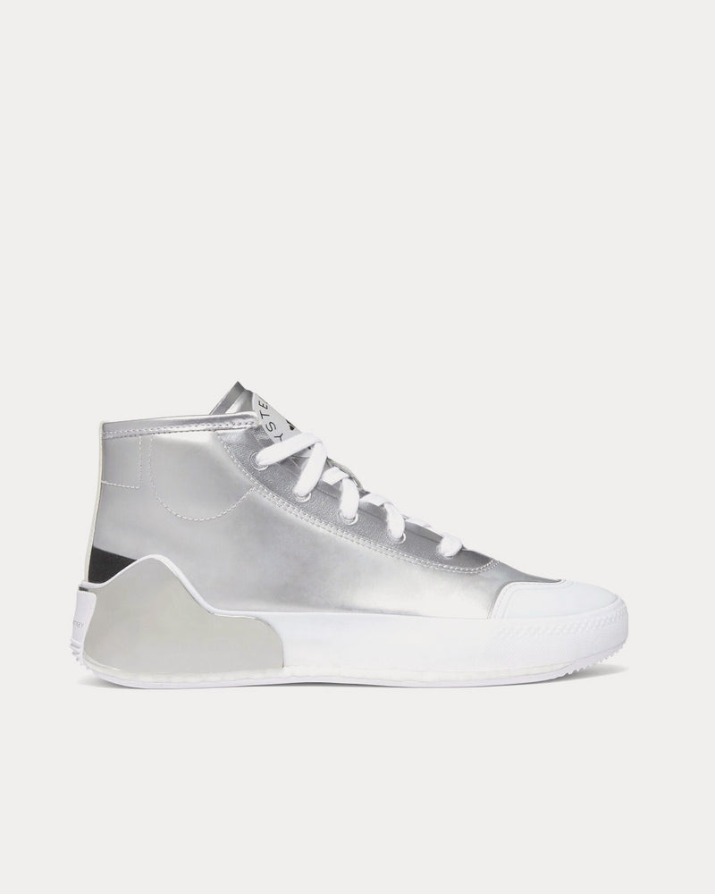 Adidas X Stella McCartney Metallic Treino Silver Running Shoes - 1