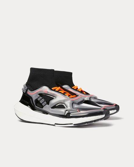 Adidas X Stella McCartney Ultraboost 22 Elevated Translucent / Black / Signal Orange Running Shoes - 3