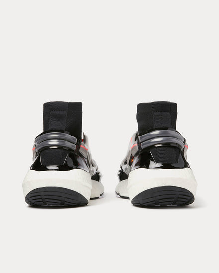 Adidas X Stella McCartney Ultraboost 22 Elevated Translucent / Black / Signal Orange Running Shoes - 4