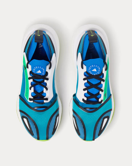 Adidas X Stella McCartney Earthlight Glory Blue / Almost Blue / Solar Yellow Running Shoes - 2
