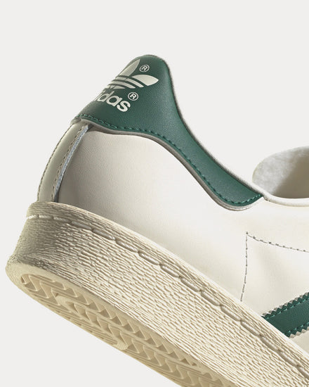Adidas Unisex Superstar 82 Cloud White / Collegiate Green / Collegiate Green Low Top Sneakers Adidas Unisex Superstar 82 Cloud White / Collegiate Green / Collegiate Green Low Top Sneakers