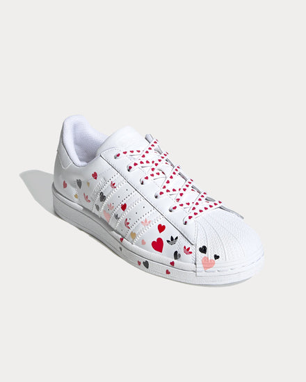 adidas gazelle silver green womens Adidas Women's Superstar Cloud White Low Top Sneakers