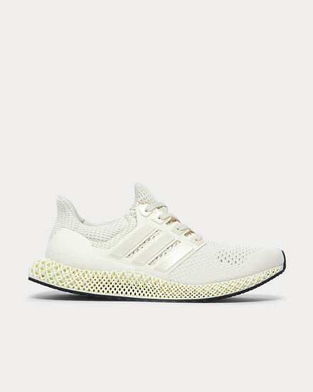 Adidas Ultra 4D White Carbon Running Shoes - 1