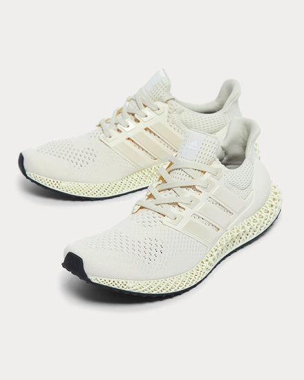 Adidas Ultra 4D White Carbon Running Shoes - 2