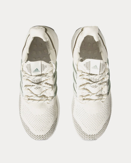 Adidas Unisex Ultraboost 1.0 Chalk White / Silver Green / Olive Strata Running Shoes Adidas Unisex Ultraboost 1.0 Chalk White / Silver Green / Olive Strata Running Shoes