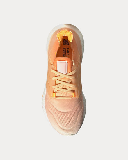 Adidas Women's Ultraboost 22 Ecru Tint / Pulse Amber / Flash Orange Running  Shoes