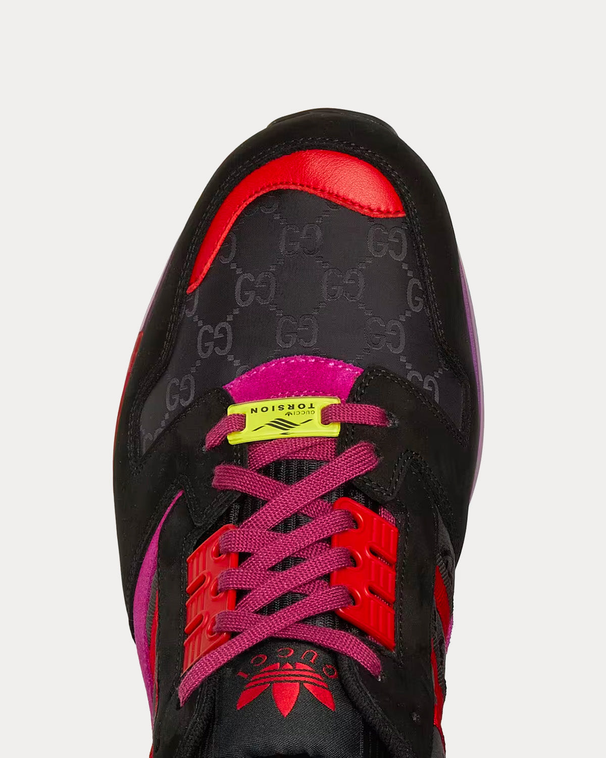 Adidas x Gucci - ZX8000 GG Canvas Black / Purple Low Top Sneakers