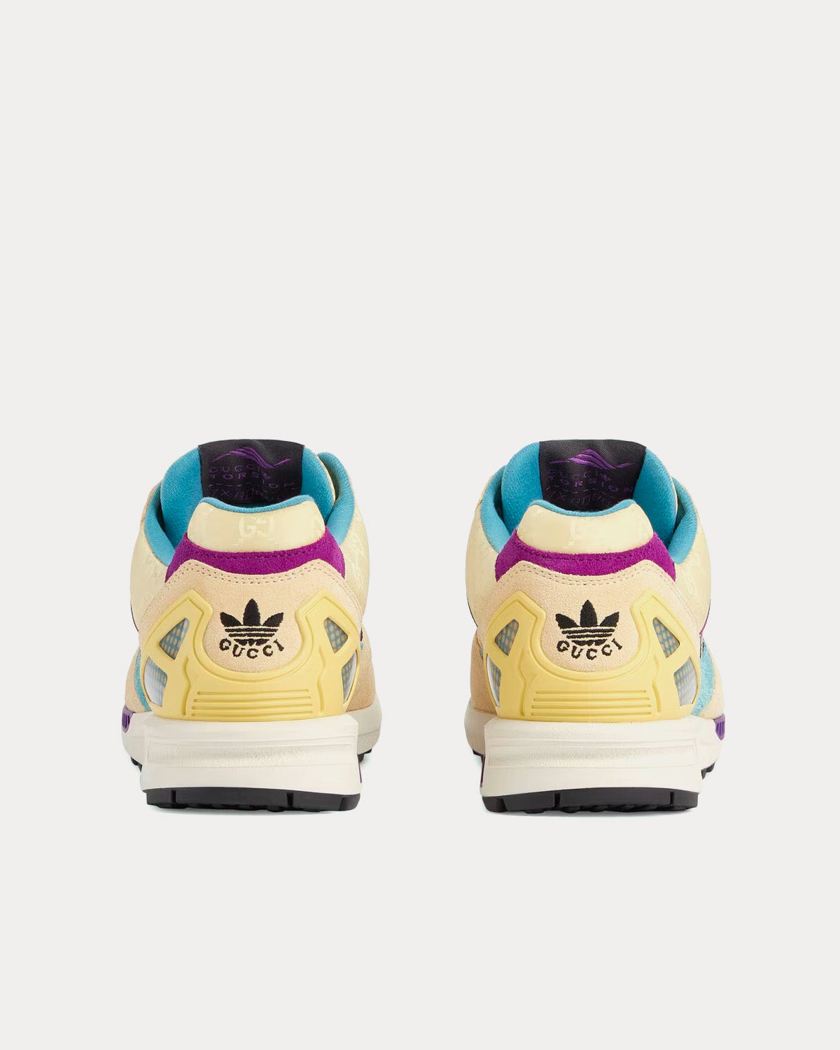 Adidas x Gucci - ZX8000 GG Canvas Beige / Purple Low Top Sneakers