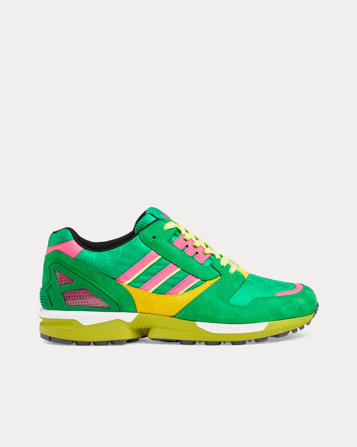 Adidas x Gucci - ZX8000 GG Canvas Green Low Top Sneakers