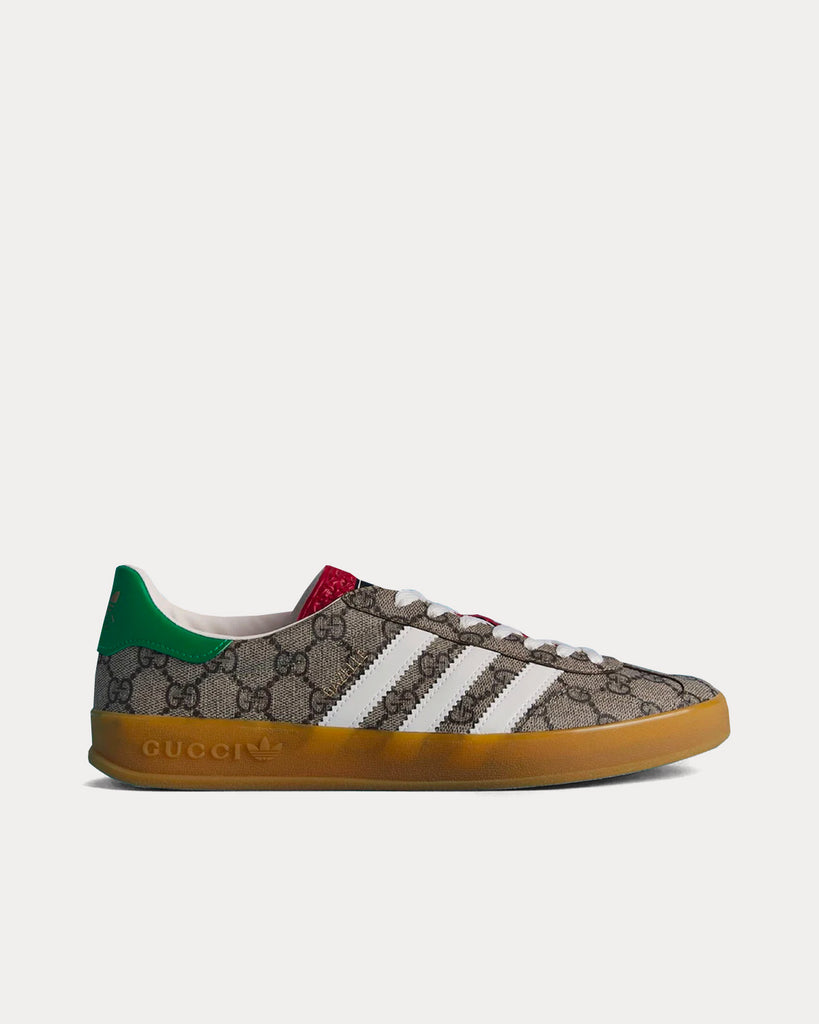 Sump Billy at fortsætte Adidas x Gucci Gazelle GG Supreme Canvas Beige / Ebony Low Top Sneakers -  Sneak in Peace