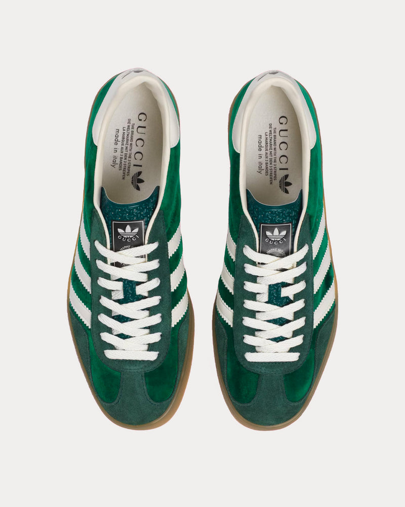 adidas x Gucci Gazelle Green Suede Sneakers Green / Gucci - US / US adidas x Gucci Gazelle Green Suede Sneakers Green / Gucci - US / US