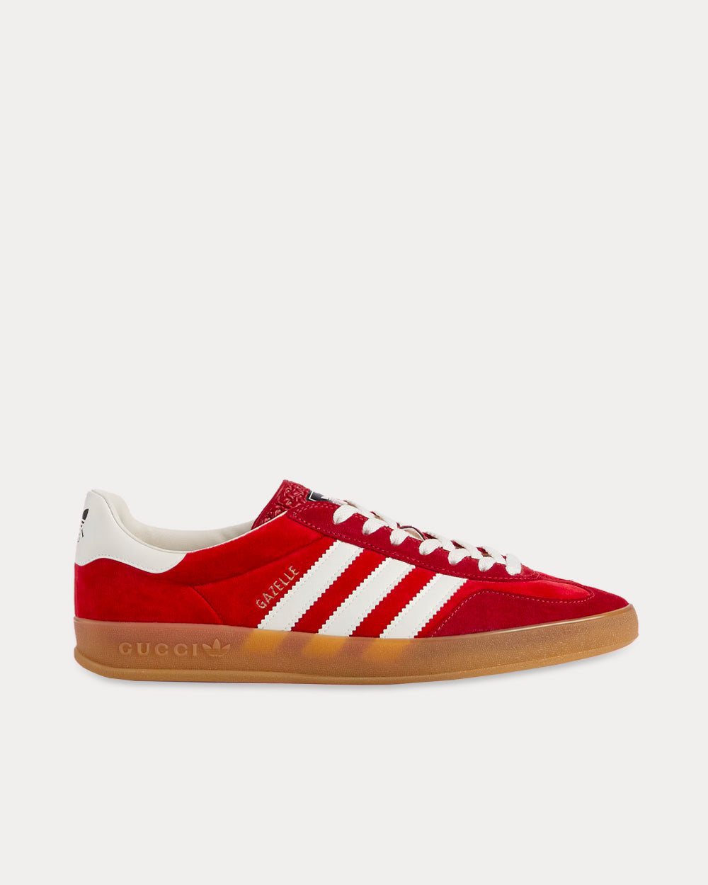 Adidas x Gucci Men's Gazelle Red Velvet Low Top Sneakers & Trainers