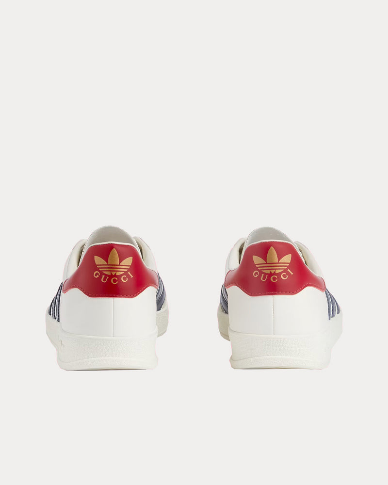 Adidas x Gucci Men's Gazelle White Low Top Sneakers Adidas x Gucci Men's Gazelle White Low Top Sneakers
