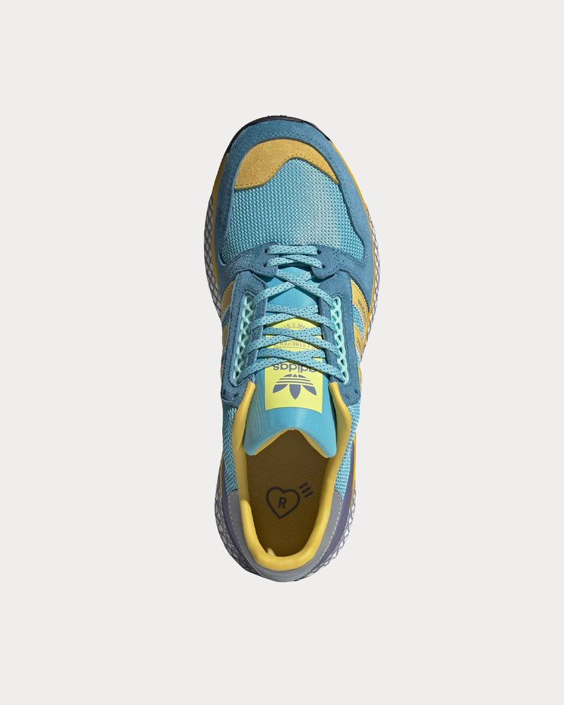 Adidas x Human Made Questar HM Light Blue / St Fade Ocean / Core Black Low Top Sneakers - 2