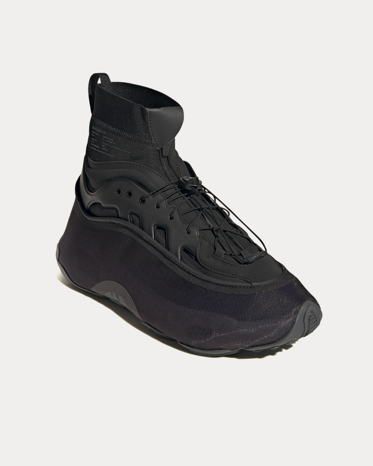 Adidas x Mr Bailey - Ozmorphis Core Black / Grey Six / Core Black High Top Sneakers