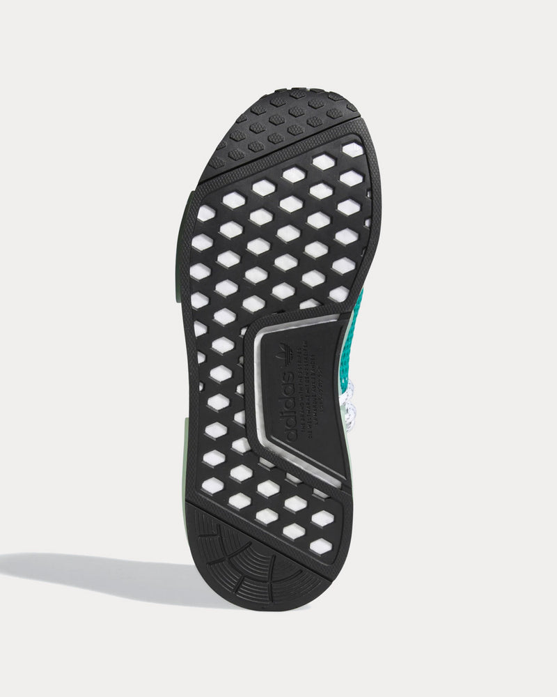 Adidas x Pharrell Williams Hu NMD Dash Green Low Top Sneakers - 4