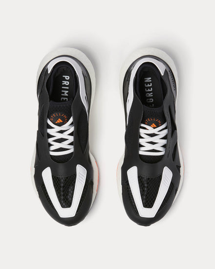 Adidas X Stella McCartney Ultraboost 22 Black / White / Signal Orange Running Shoes - 2
