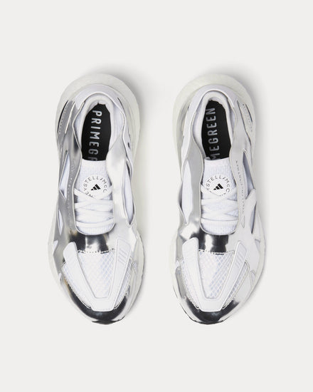 Adidas X Stella McCartney Ultraboost 22 Silver / White Running Shoes - 2