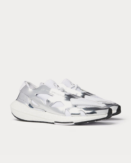 Adidas X Stella McCartney Ultraboost 22 Silver / White Running Shoes - 3