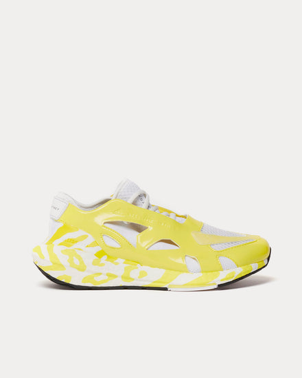 Adidas X Stella McCartney UltraBoost 22 Graphic Shock Yellow / White Running Shoes - 1