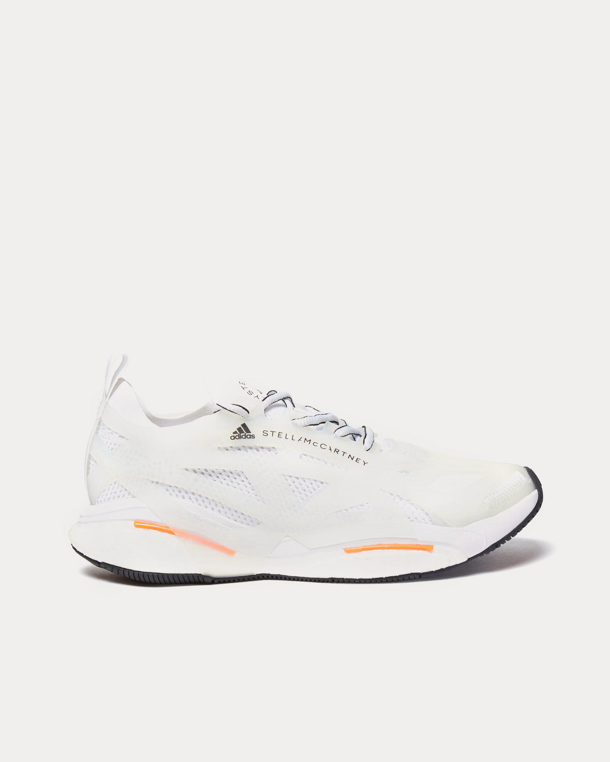 Adidas X Stella McCartney Men's Solarglide Cloud White / Cloud White / App  Signal Orange Running Shoes