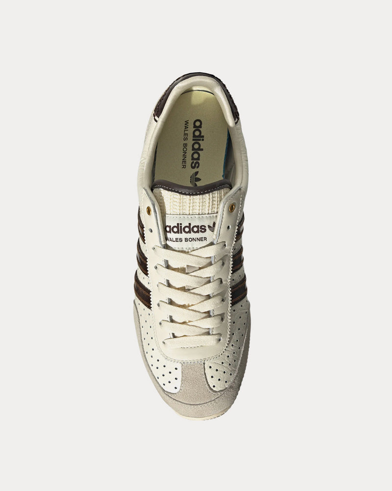 Adidas x Wales Bonner Japan Cream White / Easy Yellow / Dark Brown Low Top Sneakers - 2