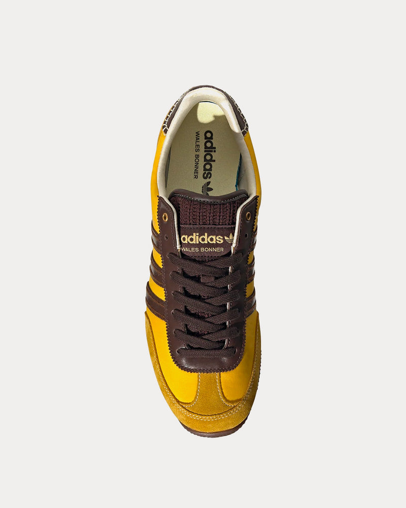 Adidas x Wales Bonner Japan Cream Hazy Yellow Low Top Sneakers - 2