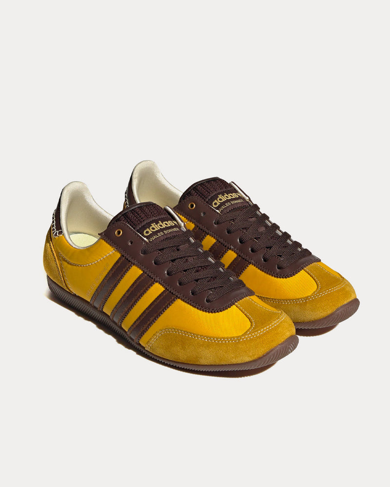 Adidas x Wales Bonner Japan Cream Hazy Yellow Low Top Sneakers - 3